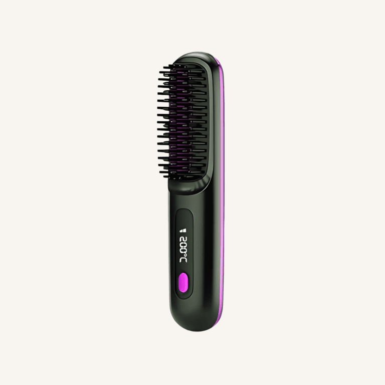 Portable Hair Straightener Brush