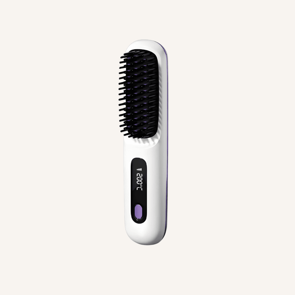Portable Hair Straightener Brush