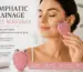Lymphatic Drainage Face Massage with Roller Face Massager for Firmer, Glowing Skin